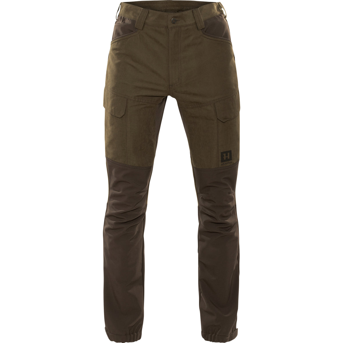 Scandinavian byxor WILLOW GREEN/DEEP BROWN / 46