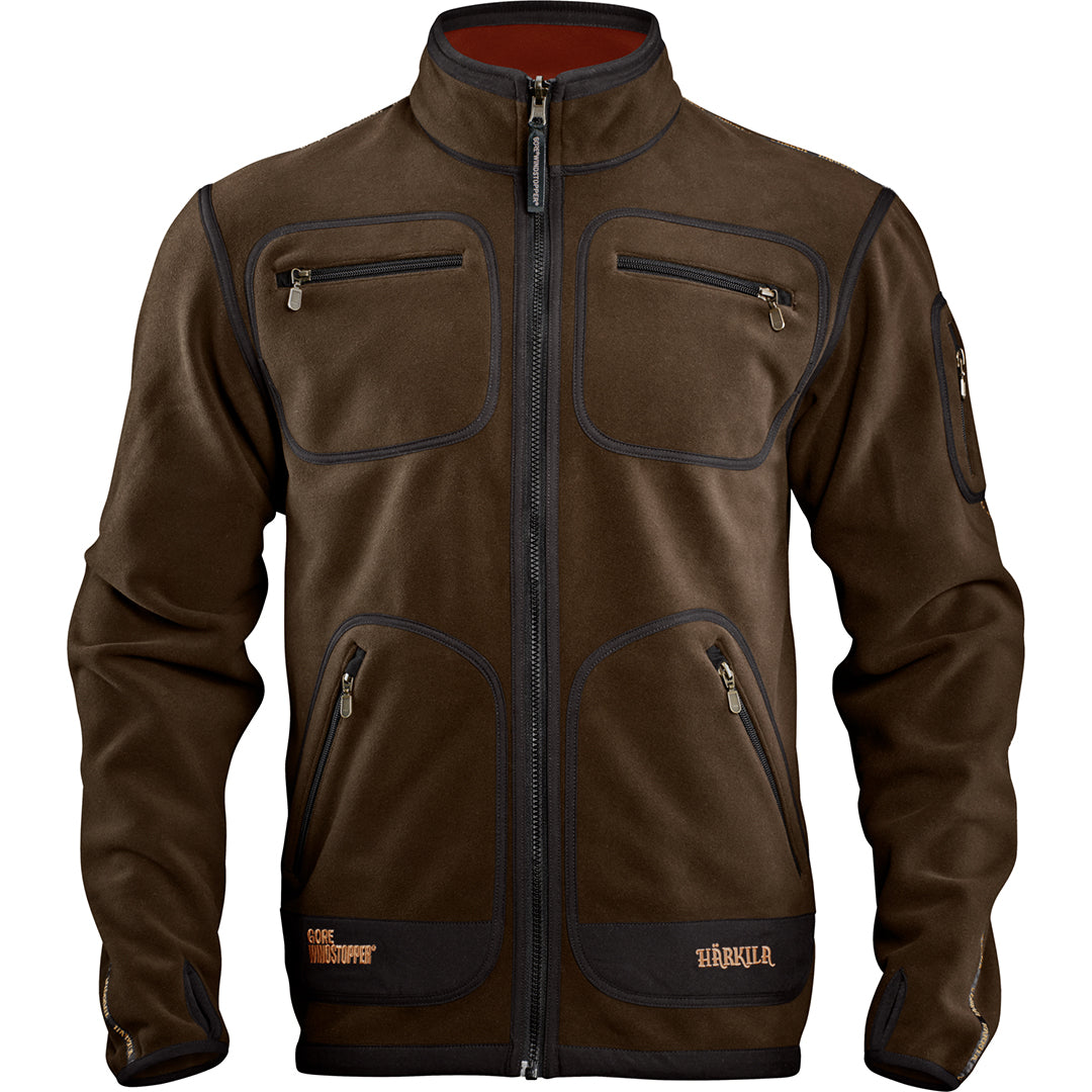 Kamko Fleece, Vändbar BRUN/RÖD / 3XL