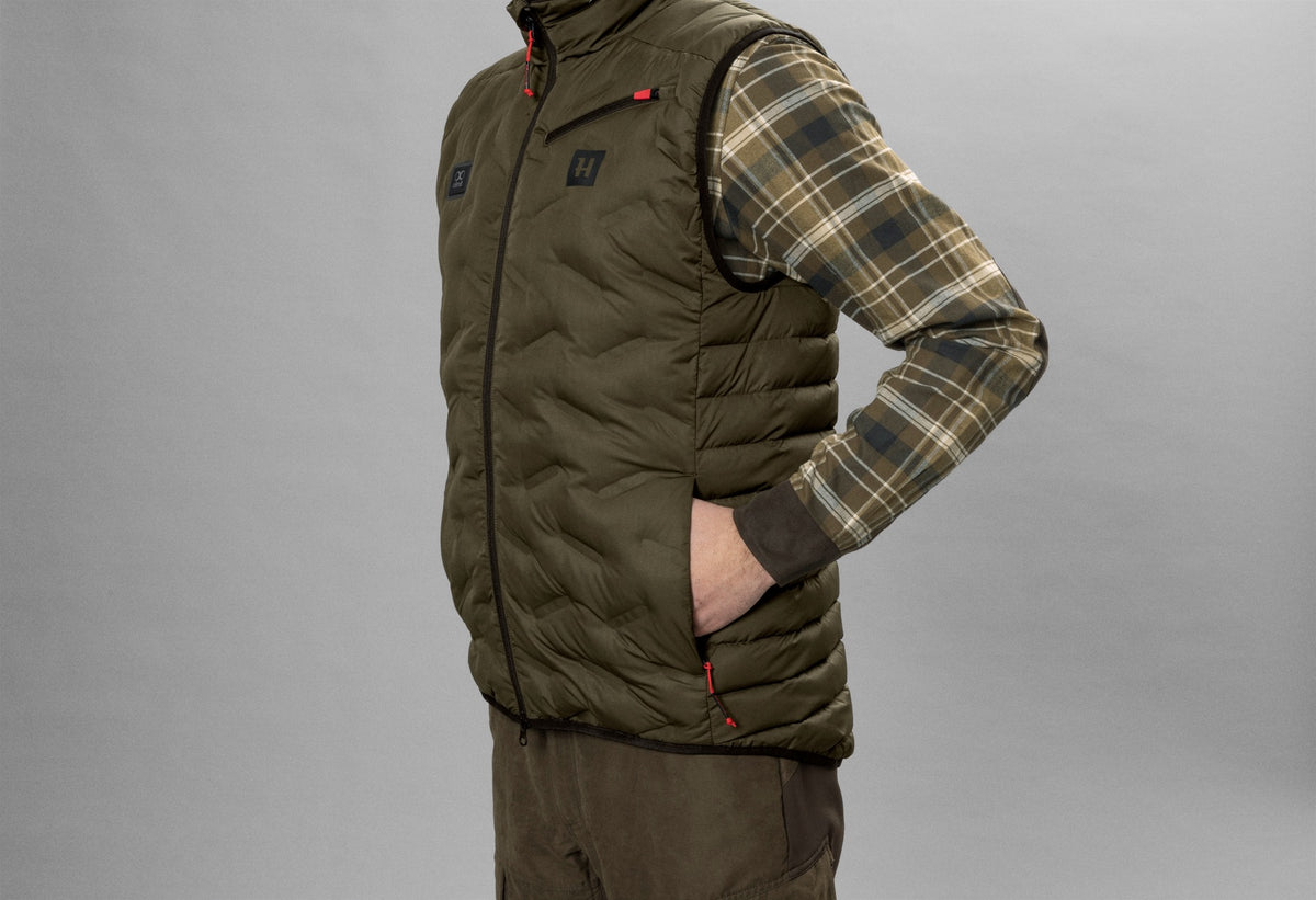 Clim8 Insulated värme väst WILLOW GREEN / XS