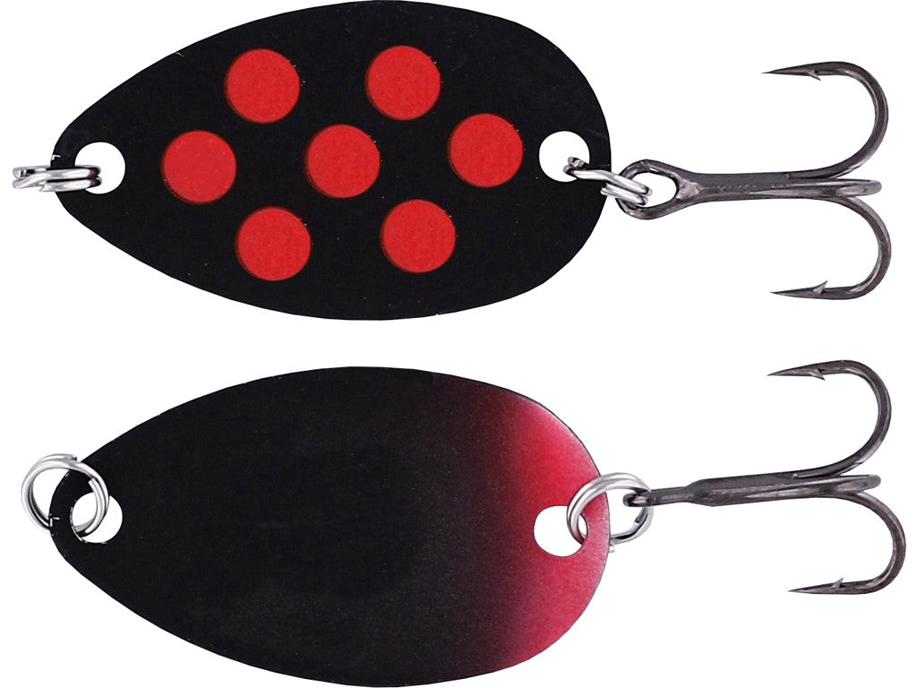 Fidusen Skeddrag BLACK GREEN DOTS / 3,2 CM OCH 2,8 GRAM