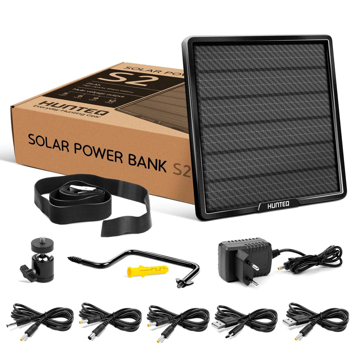 Solpanel med inbyggt batteri 1 ST