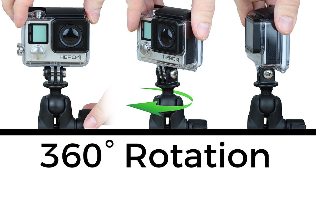 Kuladapter för GoPro® baser med universalkameraadapter ONE SIZE