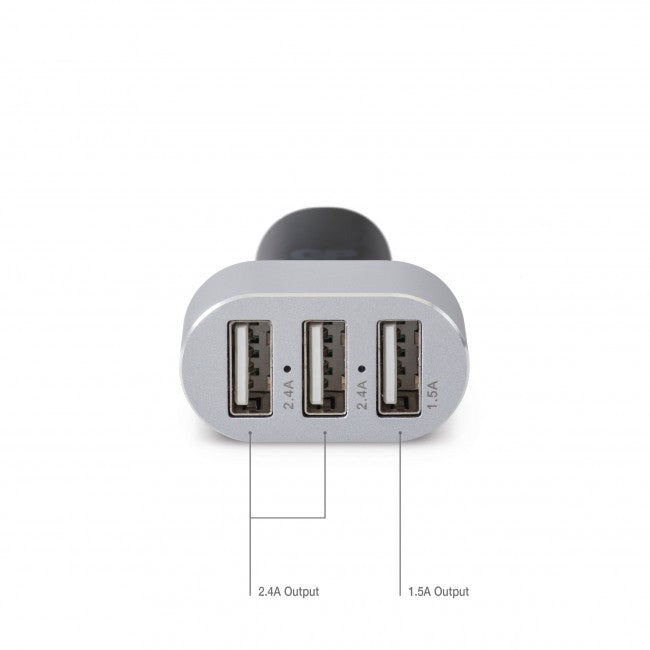 Billaddare med 3 USB-portar CC61 ONE SIZE