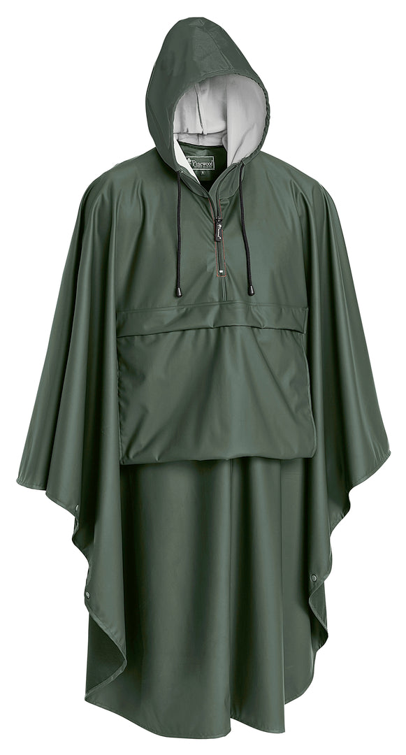 Poncho Gustav GRÖN / ONE SIZE