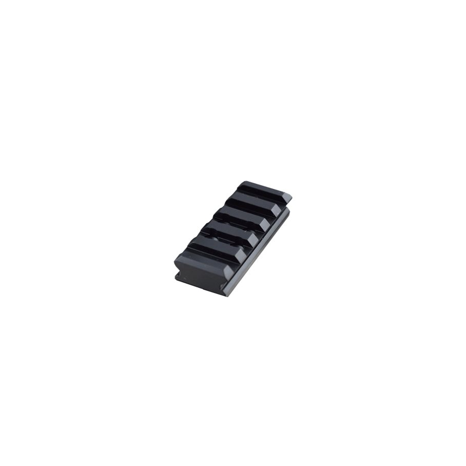 Picatinny adapter skena, bygghöjd 10mm SVART / ONE SIZE