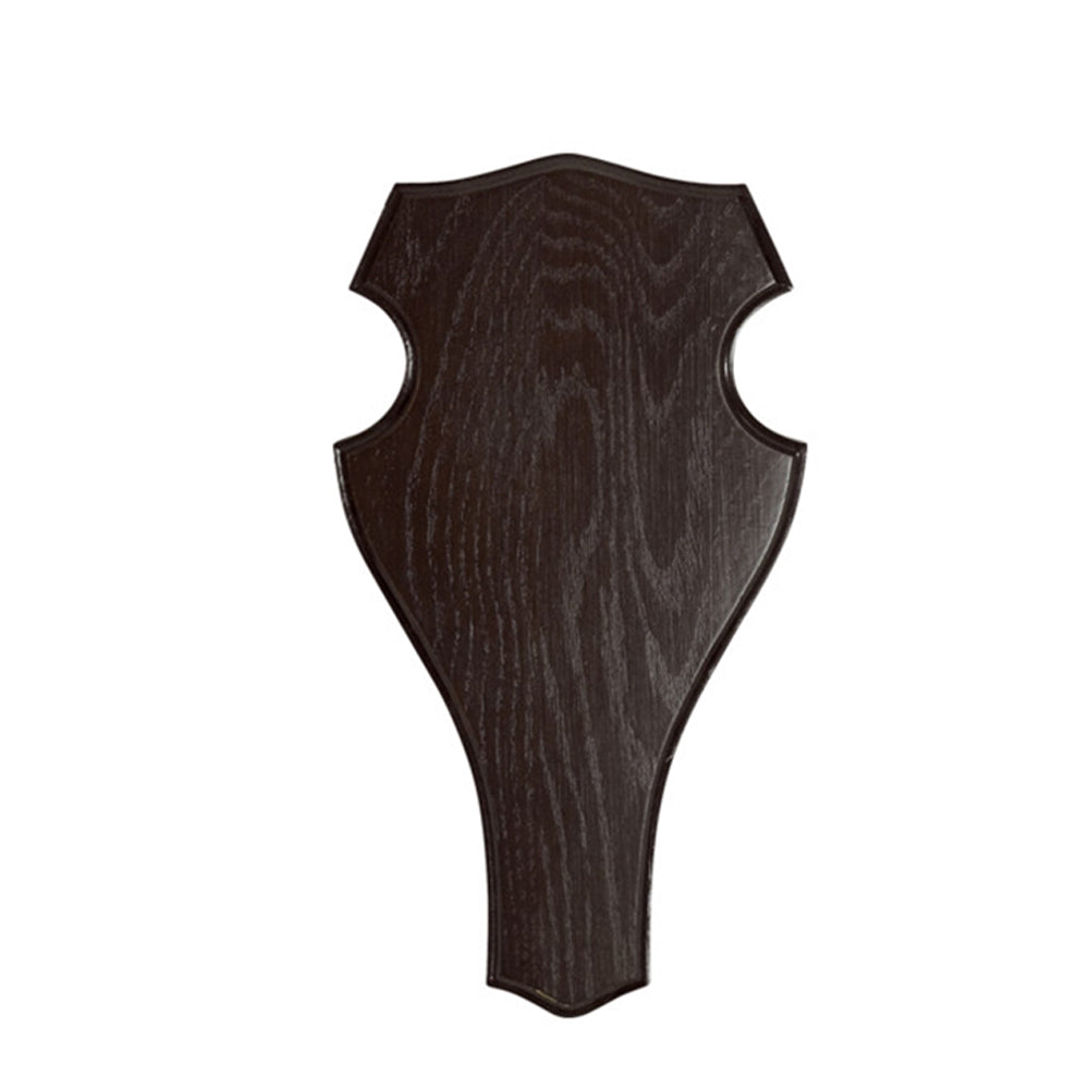 Trofésköld Hjort SVART / 29X17CM