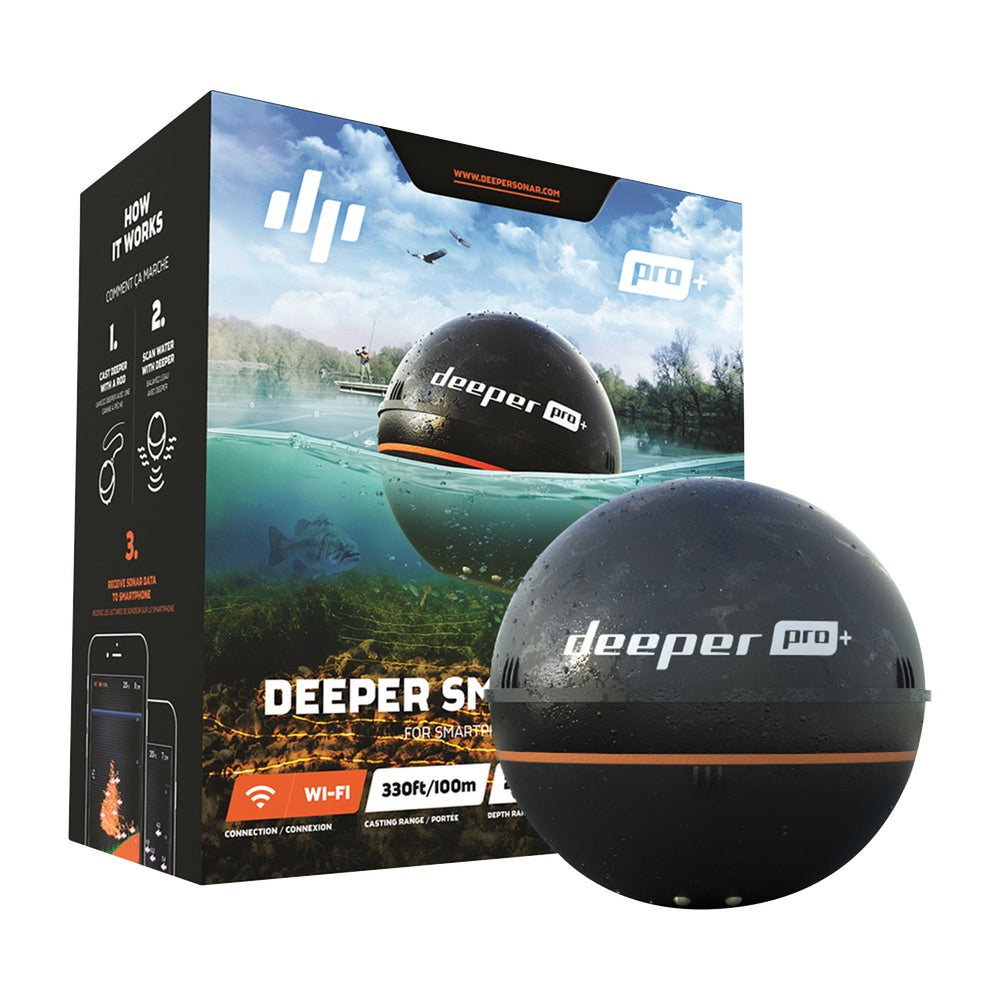 Smart Sonar Pro+ 2 SVART / ONE SIZE