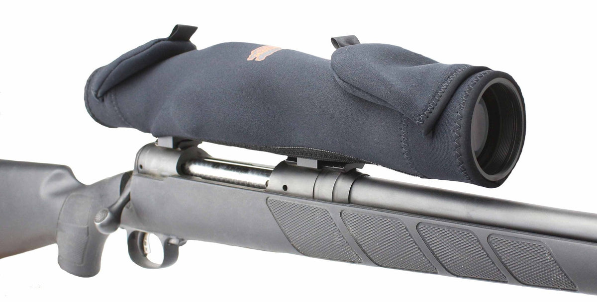 Kikarsiktesöverdrag SVART / OBJEKTIV 49-59 MM, LÄNGD 34-39 CM