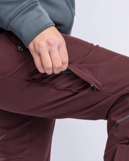 Byxa Wilda Stretch Shell Dam EARTH PLUM / 36