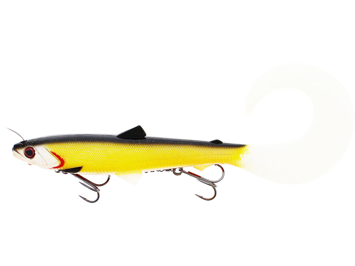Bullteez Curlytail Inline NATURAL PIKE / 33 CM OCH 230 GRAM