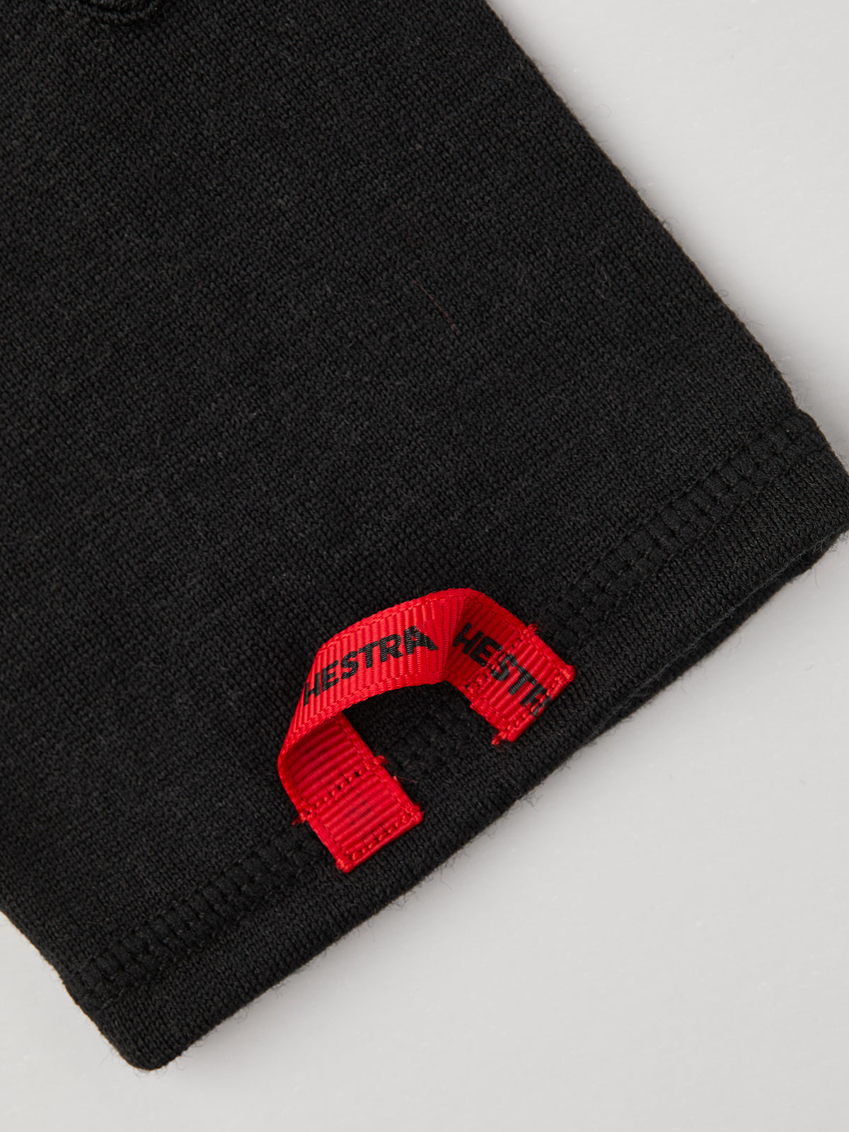 Merino Wool Liner Long - 5 finger BLACK / 6