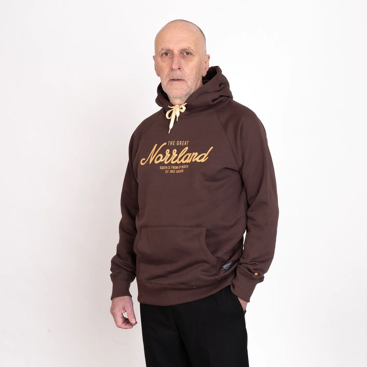 Great Norrland Hoodie - Coffee Brown XS