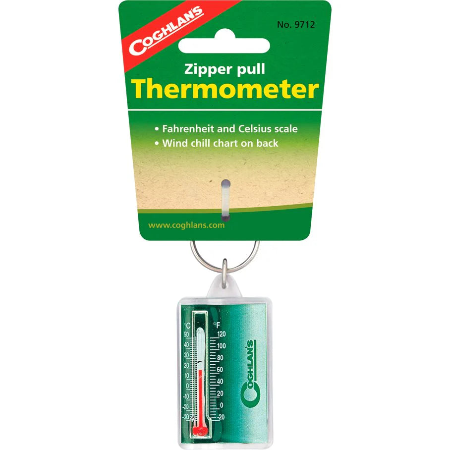 Zipper Pull Thermometer