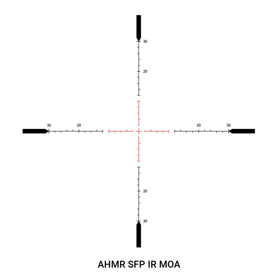 Midas HMR HD 2,5-15x50 SF SFP MOA Belyst Kikarsikte 30 MM / AMHR