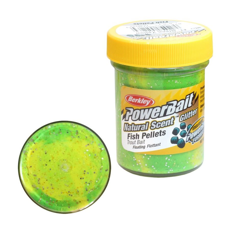 Fish Pellets FLUO GREEN YELLOW / EN STL