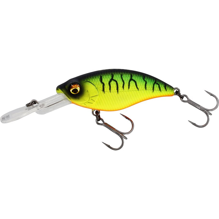 Buzzbite Crankbait 4 cm 4 g Low Floating Wobbler FIRETIGER / EN STL