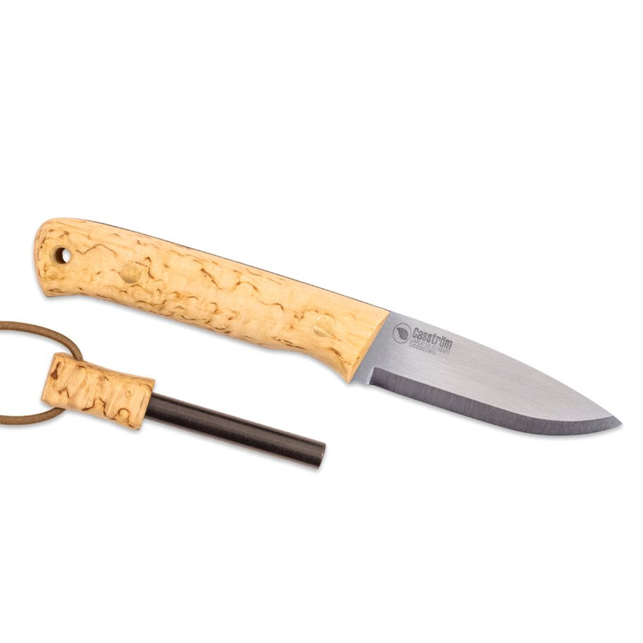 Woodsman Knife Masurbjörk Med Eldstål EN STL