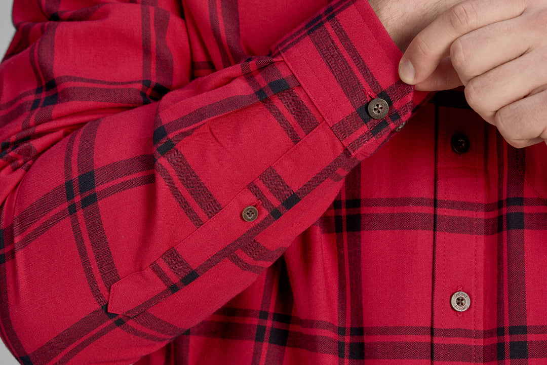 Highseat Skjorta HUNTER RED / XL