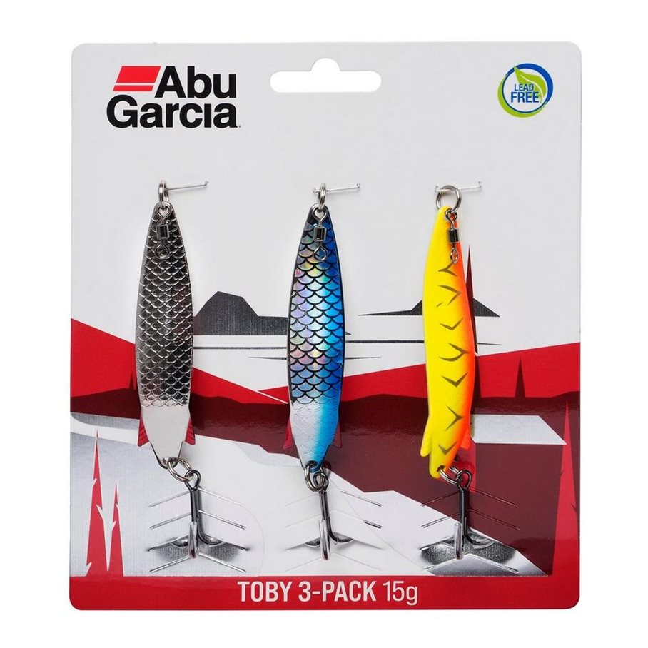 Toby 3-Pack Blyfri Skeddrag 15 G