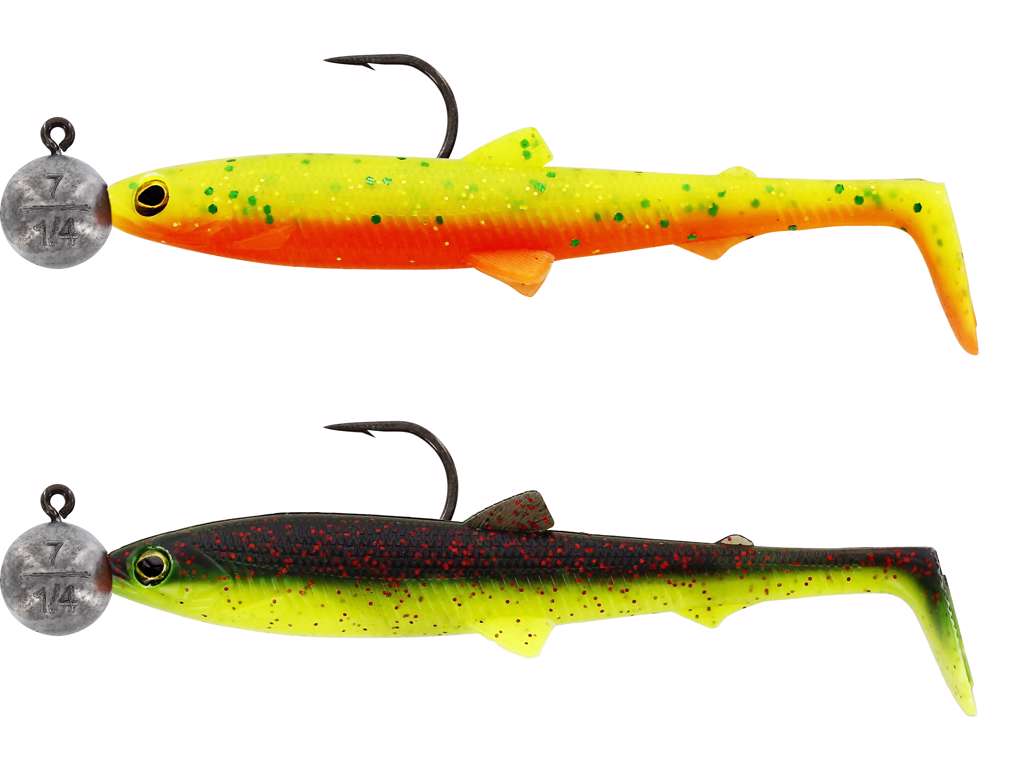 Bullteez Rigged N Ready 2-pack DARK WATER MIX 6 / 12,5 CM OCH 10 GRAM