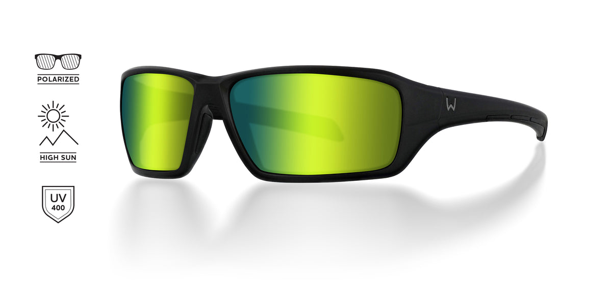 W6 Sport Solglasögon LB GREEN LM GREEN AR GREEN / EN STL