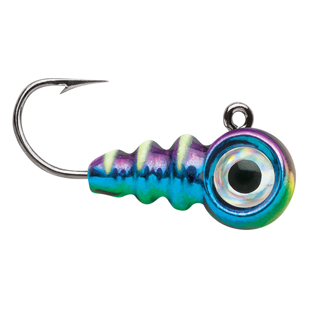 Tungsten Larv Eye Jig GLOW METALLIC RAINBOW / 1,8 G