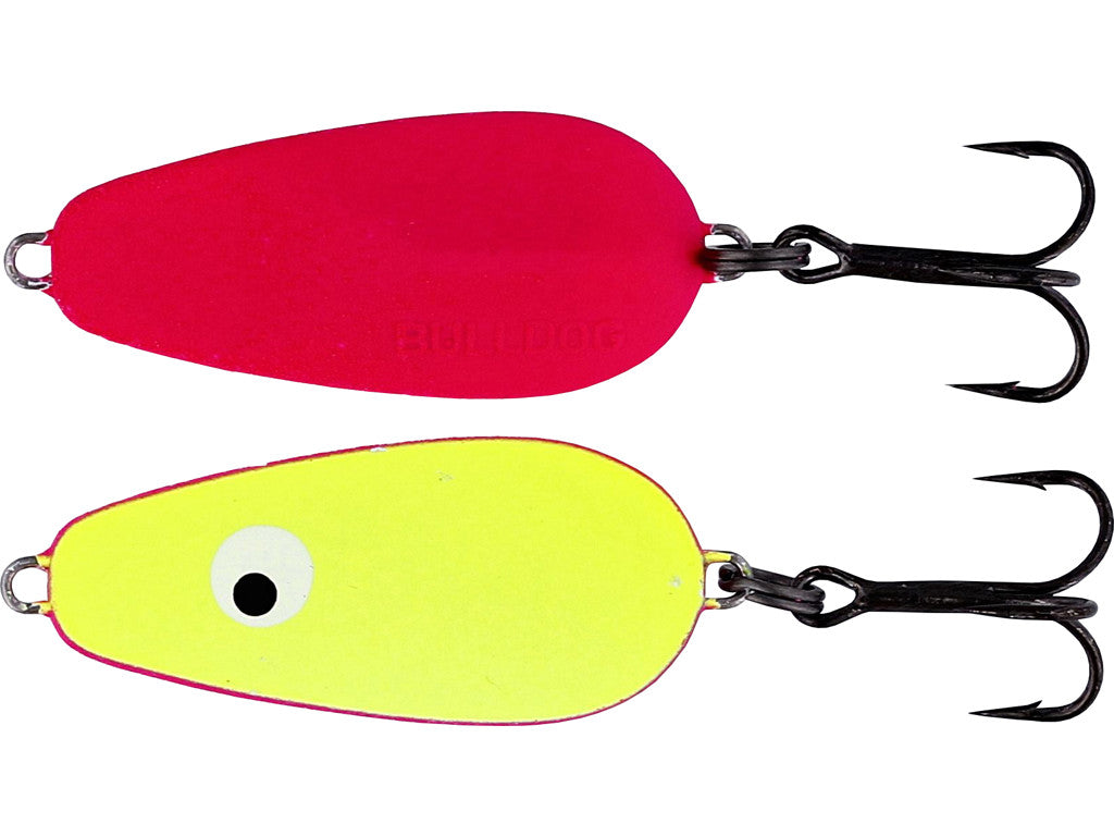 Bulldog Skeddrag PINK AND YELLOW / 3,3 CM OCH 4 GRAM