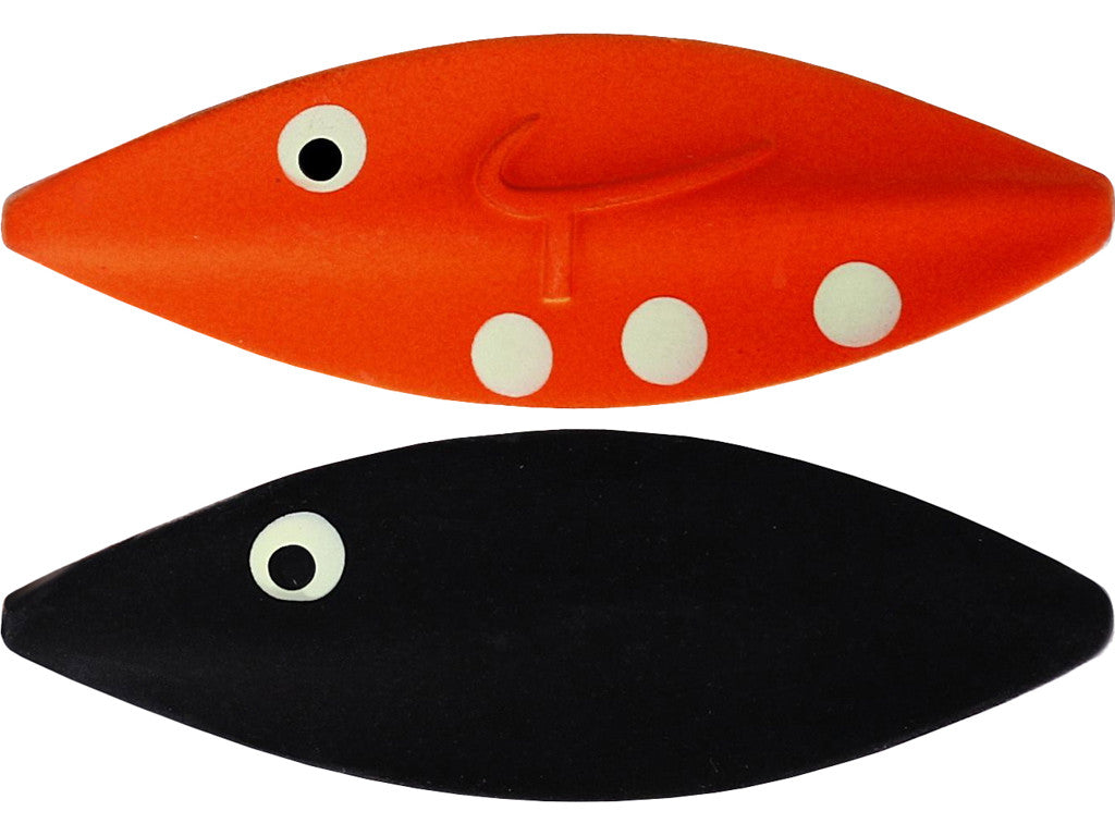 Fidusen Skeddrag BLACK AND ORANGE / 3,2 CM OCH 2,8 GRAM