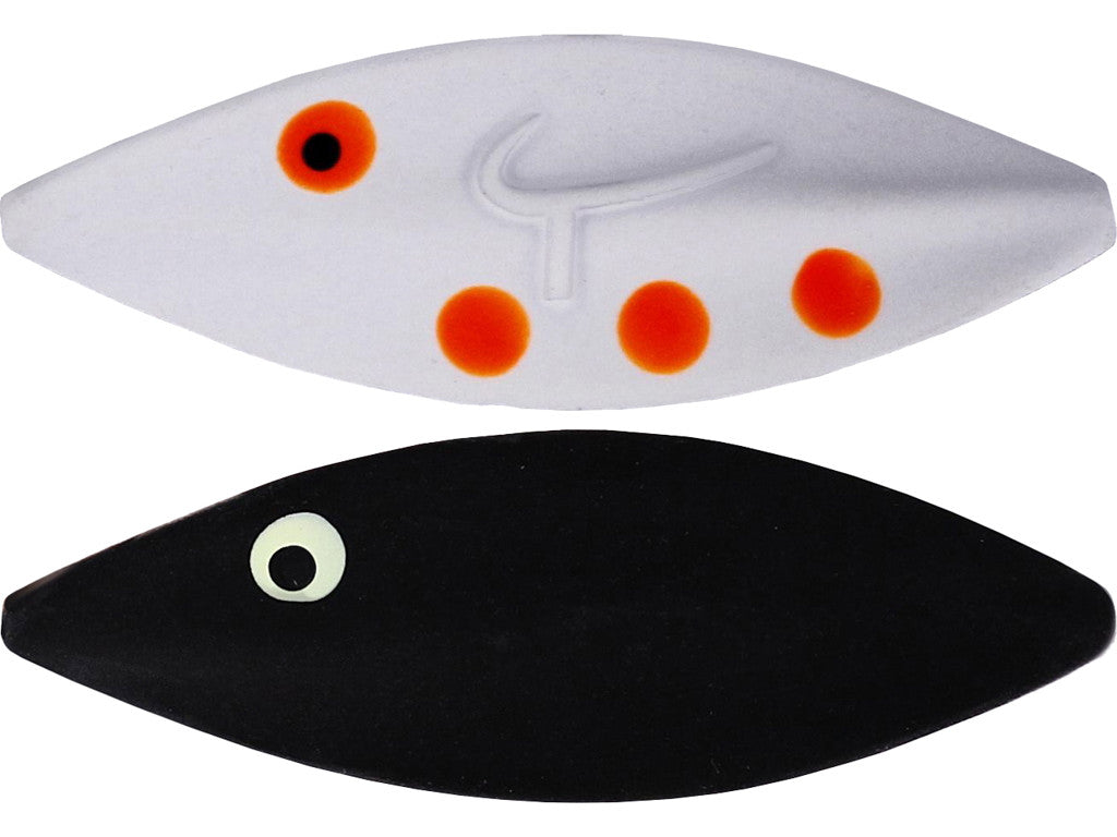 Twister Skeddrag BLACK AND WHITE GLOW / 5,1 CM OCH 7,5 GRAM