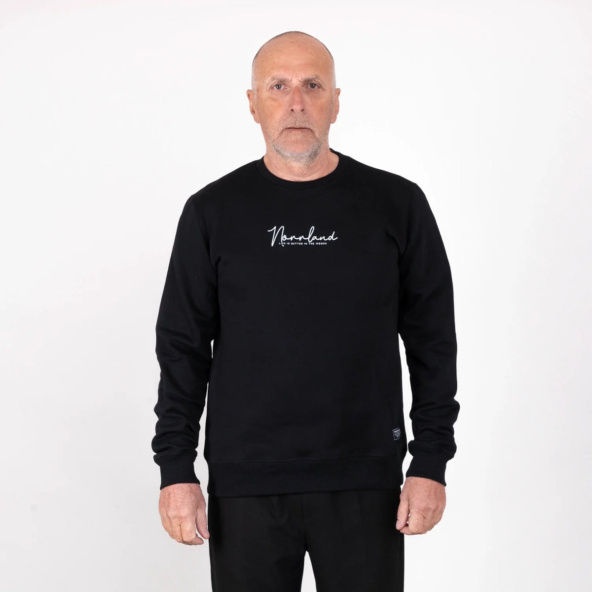 Life Crewneck BLACK / XXL