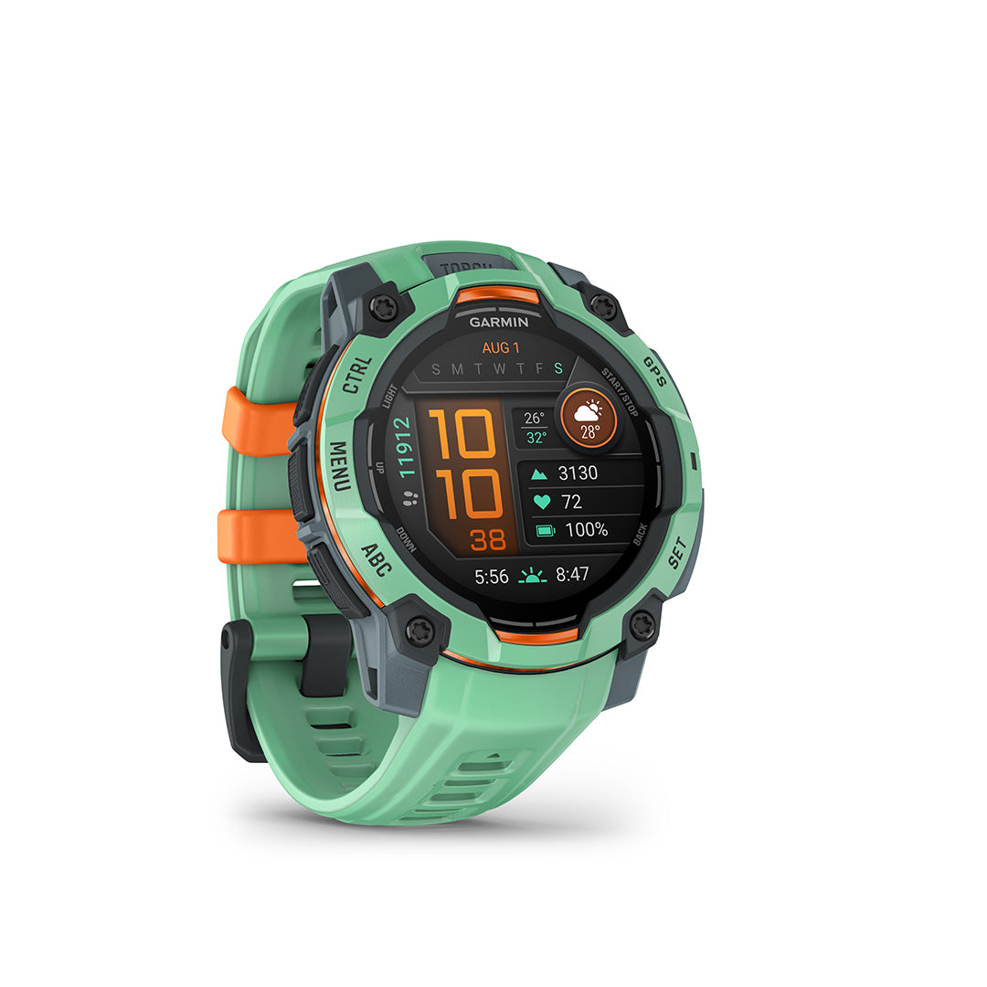 Instinct 3 Amoled 45 mm GREEN / ONE SIZE