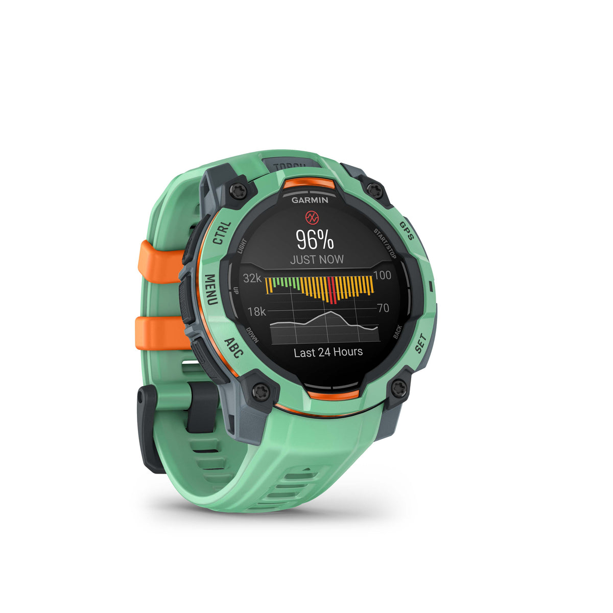 Instinct 3 Amoled 45 mm GREEN / ONE SIZE