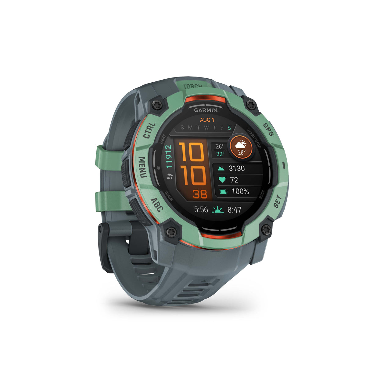 Instinct 3 Amoled 50 mm GREEN / ONE SIZE
