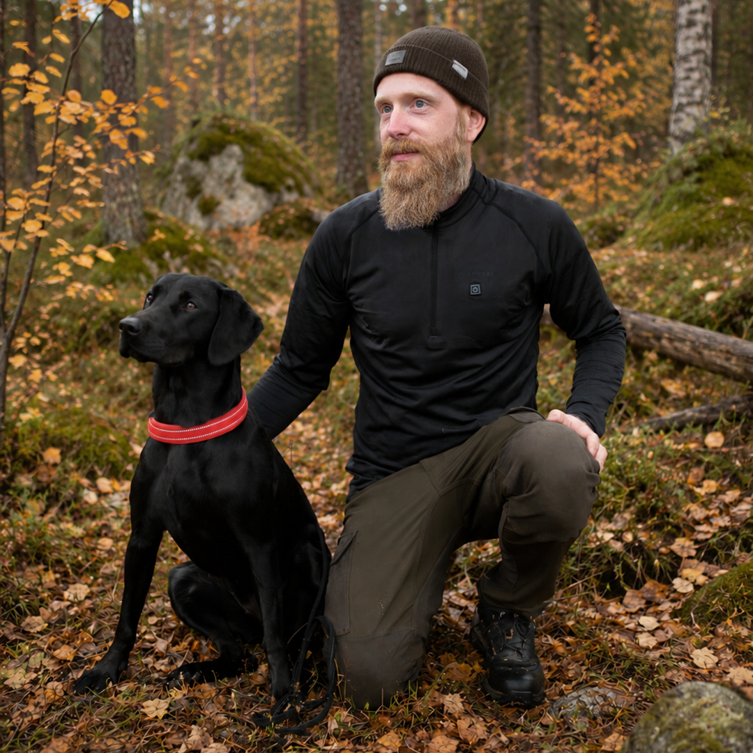 CoreHeat midlayer underställströja, inkl batteri