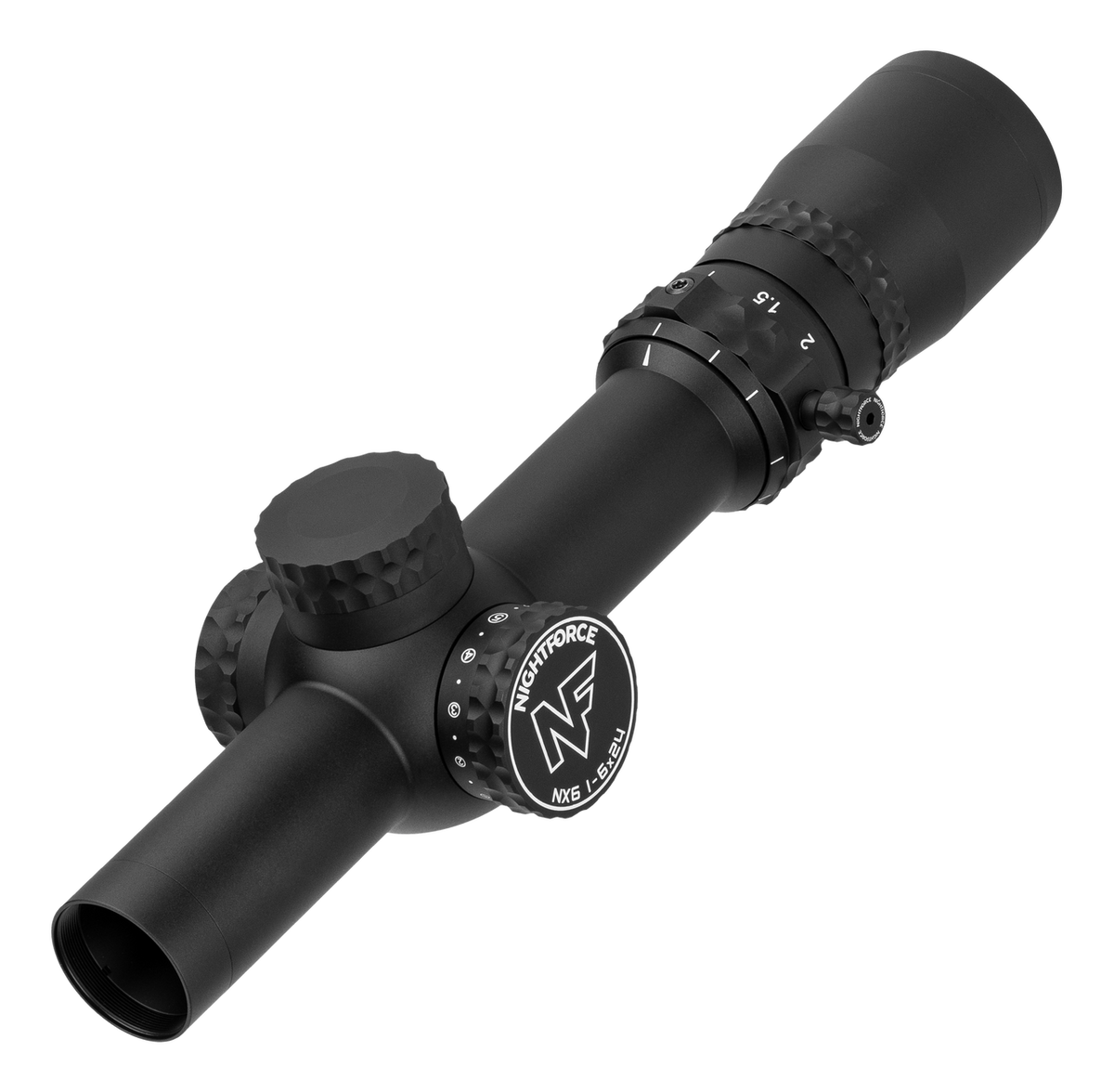NX6 1-6x24 SFP Belyst Kikarsikte