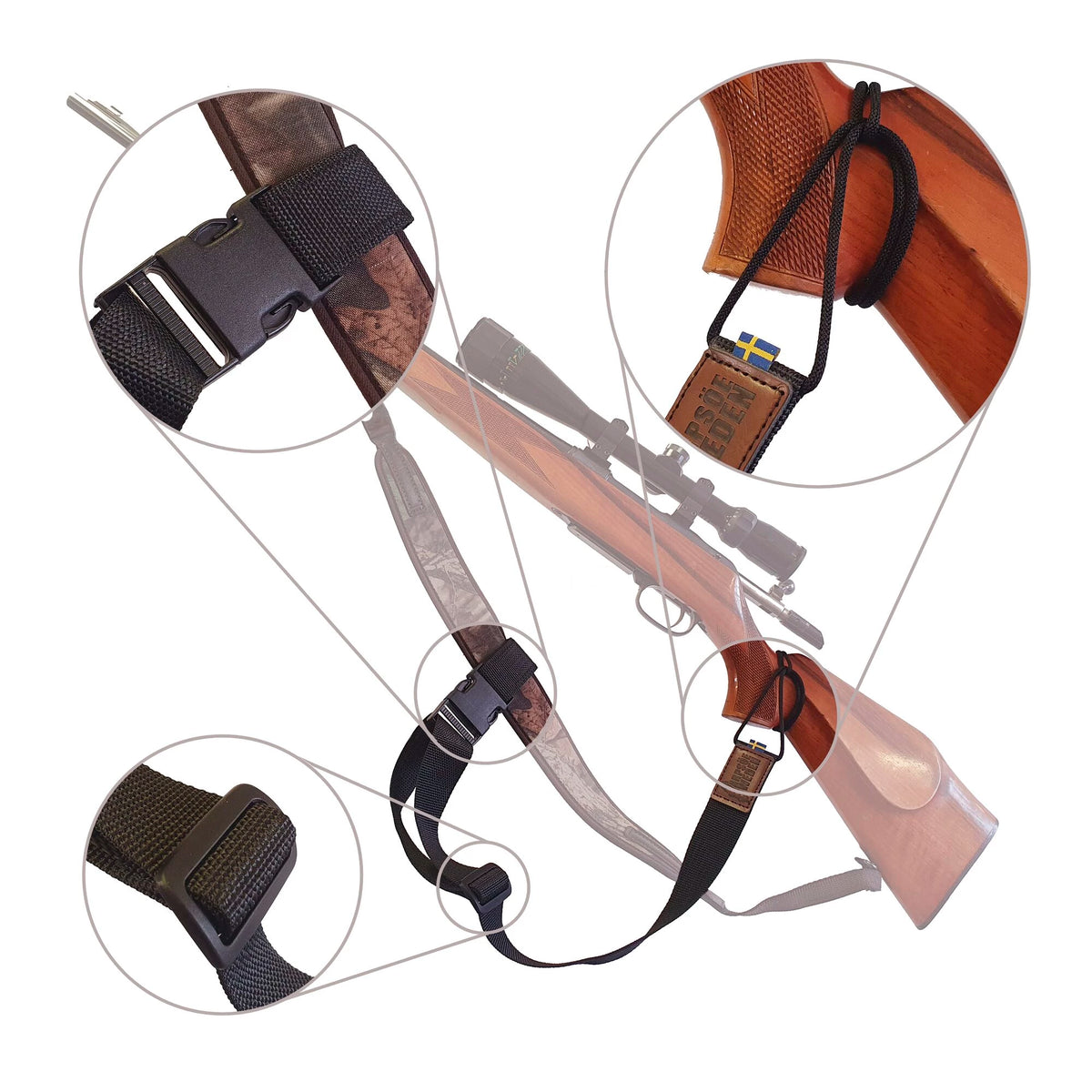Safety Gun strap Tracking Hunter 2.0