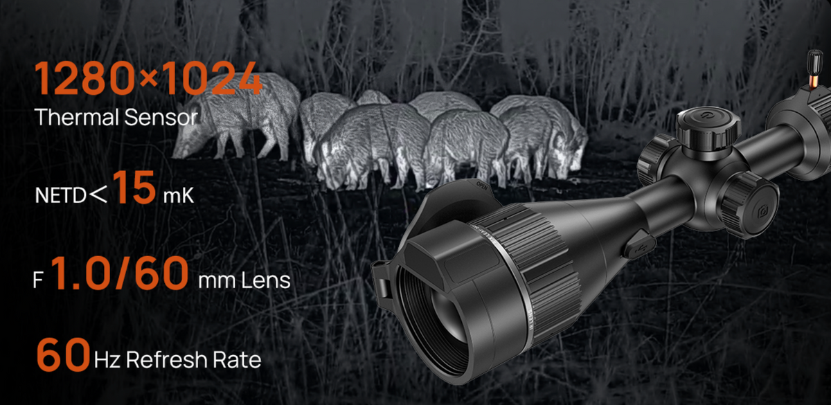 Leap L12R 1280x1024, 60 mm Värmesikte Med Laseravståndsmätare