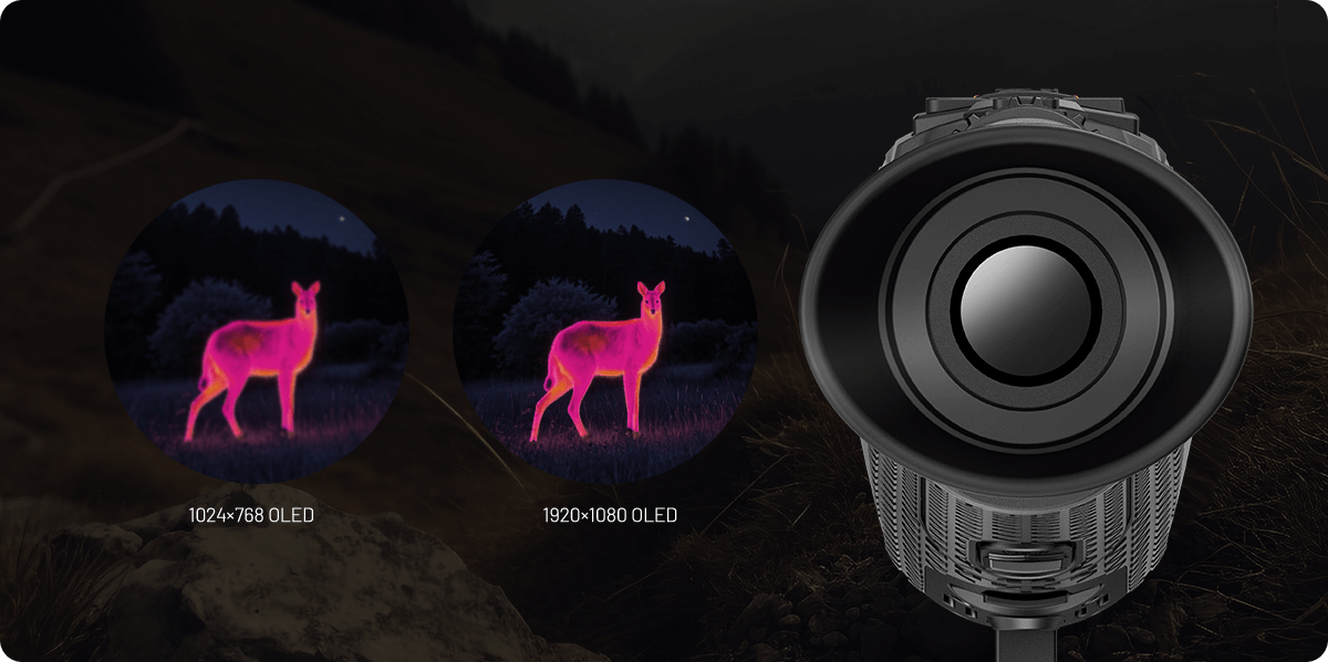 Titan T3 384x288, 35 mm Värmekamera Med Laseravståndsmätare