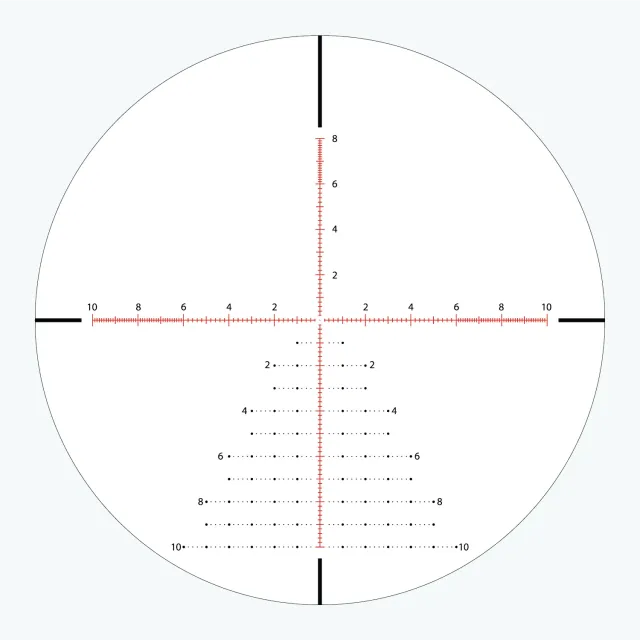 Ares ETR GEN2J UHD 4,5-30x56 FFP MIL APRS12 Belyst Kikarsikte