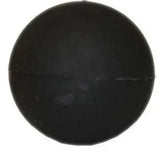 Bolt Rubberball Round/ Slutstycksknopp Rund