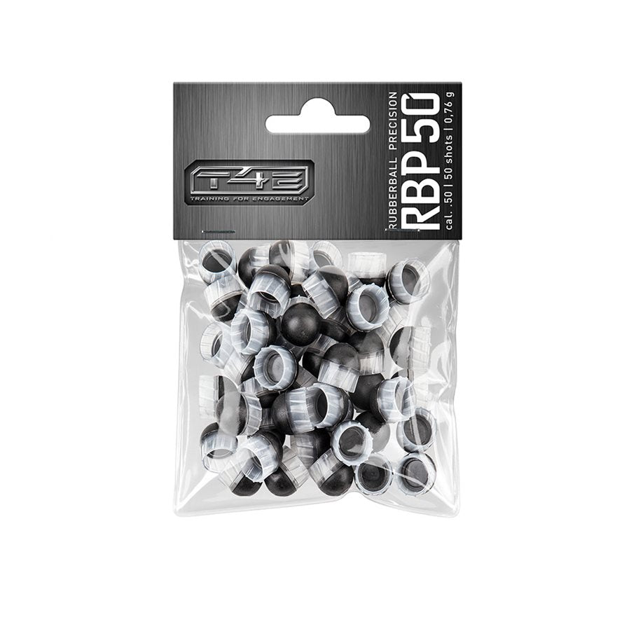 Precisionskulor .50 till T4E 50-pack SVART / 0,5