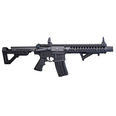 CO2 Luftgevär DPMS SBR 4,5 mm BB, Full Auto, Licensfritt SVART / 4.5 MM
