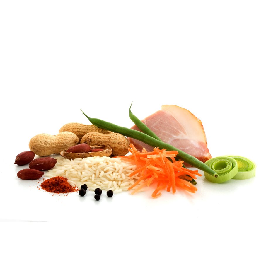 Frystorkad Mat Sate Babi (ris med kött) EN STL