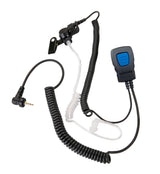 Miniheadset Security, 2,5 mm, Micro 4, 5 SVART / EN STL