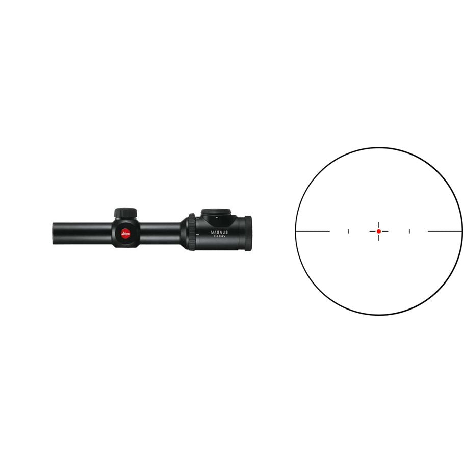 Magnus i 1-6,5x24 Belyst L3-D SVART / EN STL