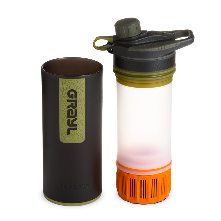 GeoPress Purifier 710 ml Black Camo CAMO BLACK / EN STL