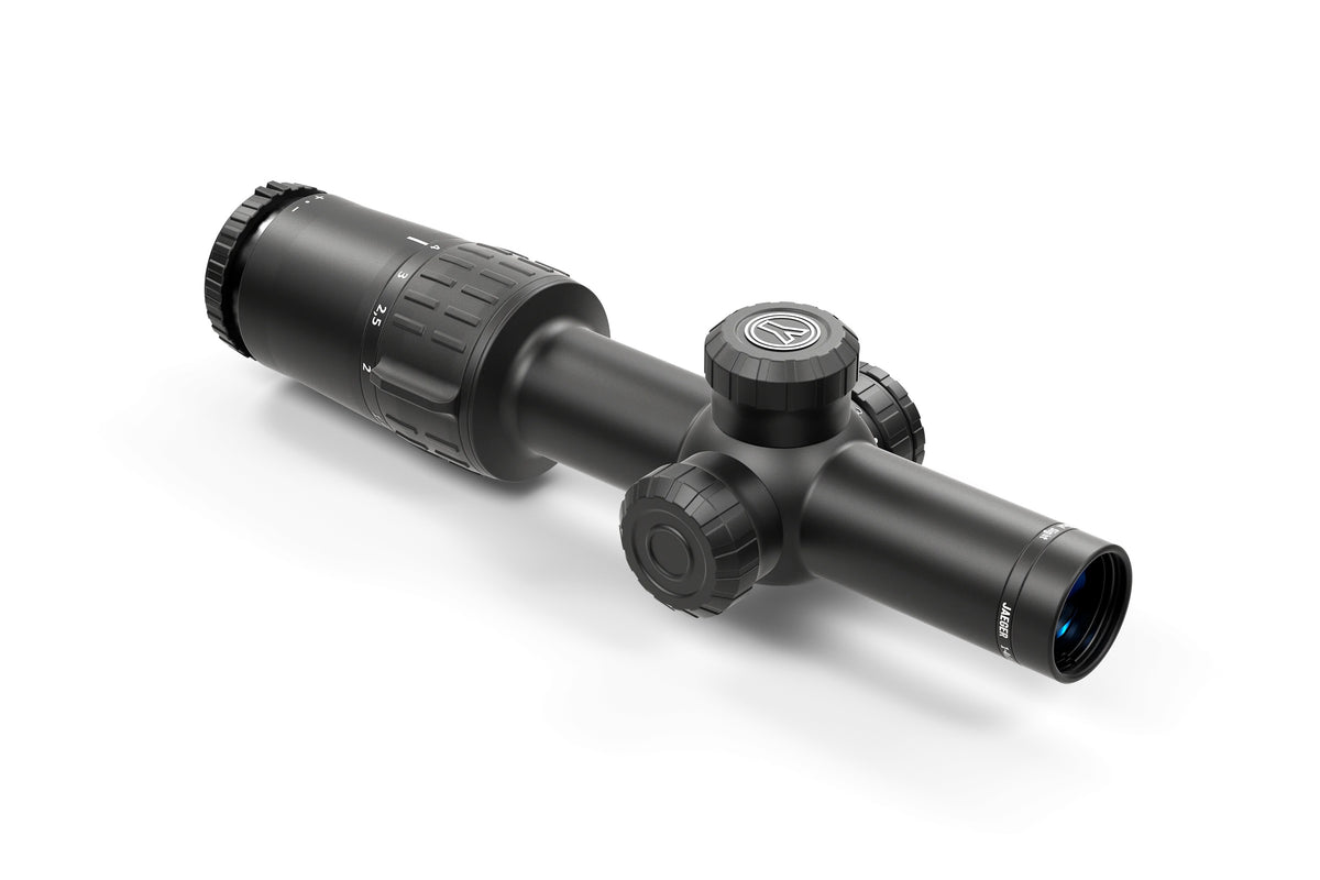 Jaeger 1-4x24 Belyst Kikarsikte T01i SVART / 30 MM