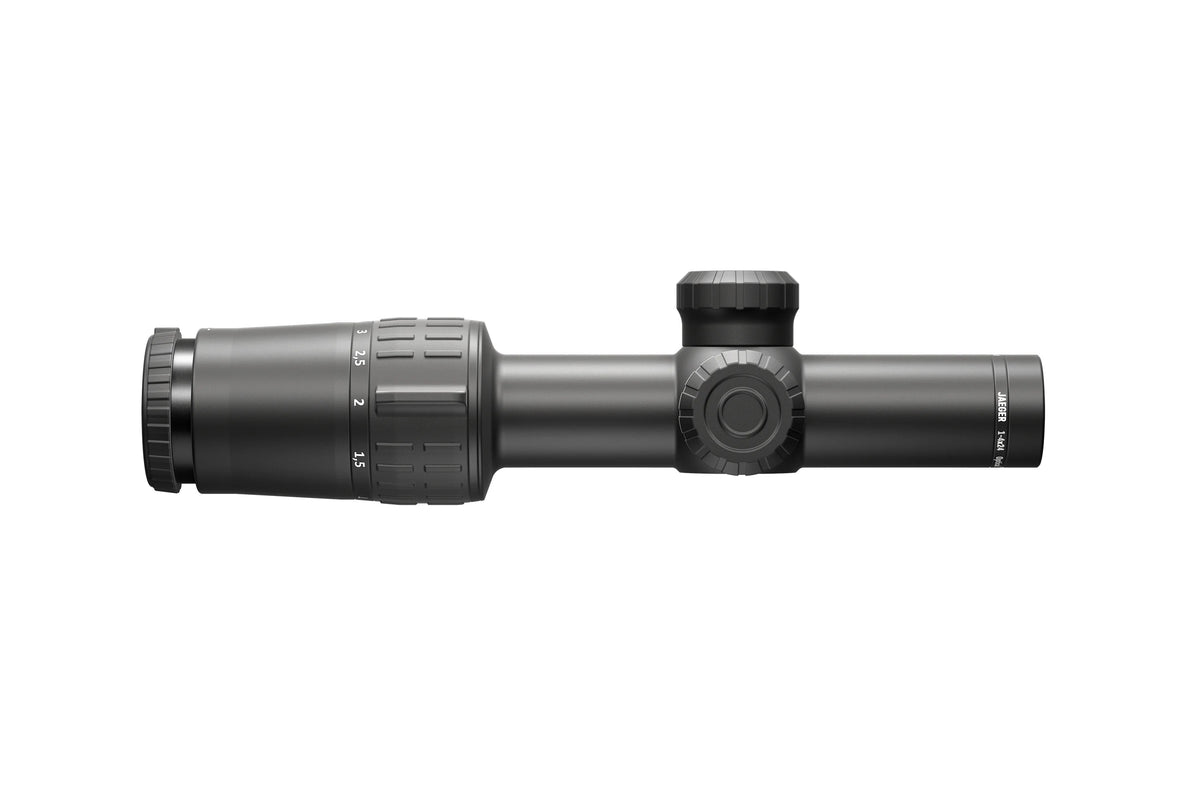 Jaeger 1-4x24 Belyst Kikarsikte T01i SVART / 30 MM