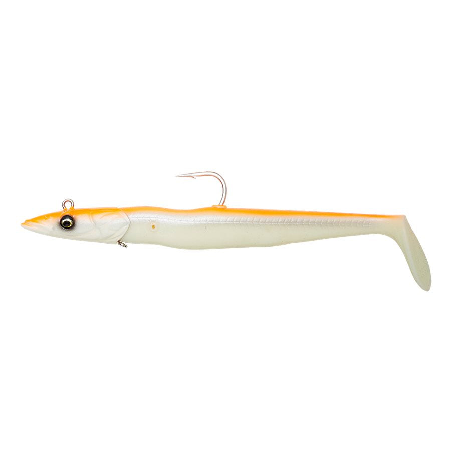 Sandeel V2 Gummibete GREEN SILVER / 27,5 CM & 275 G