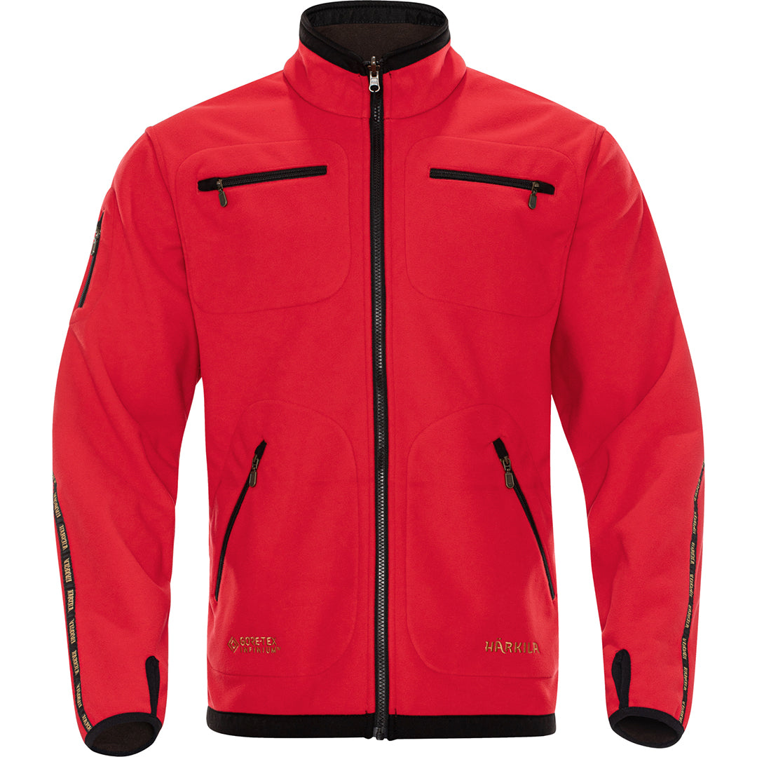 Kamko Fleece, Vändbar BRUN/RÖD / 3XL